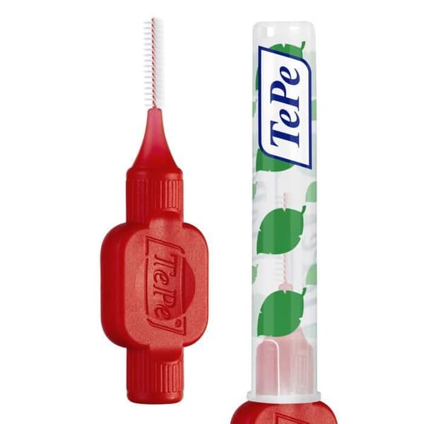 TePe Original Interdentalborstar - TEPE - Röd 0,5 mm ISO 2 - Paket om 8