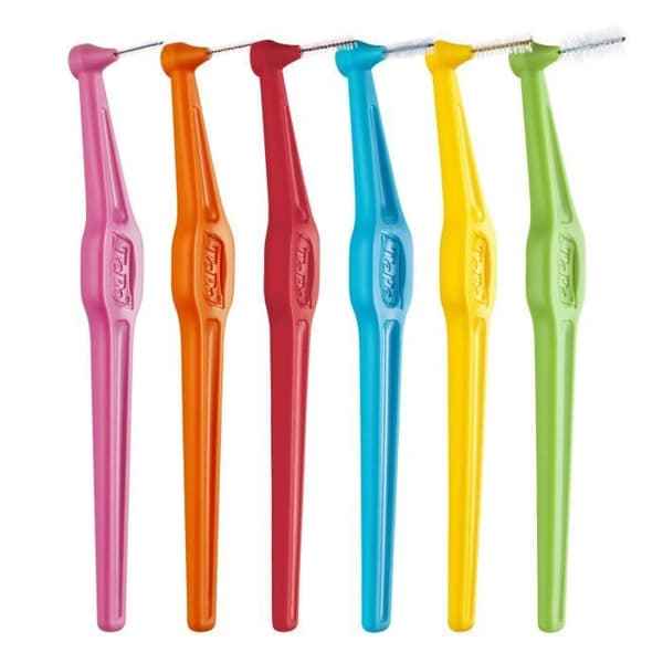 Interdentalborstar - TePe - Vinkel - Röd - 0.5mm - 6 stycken