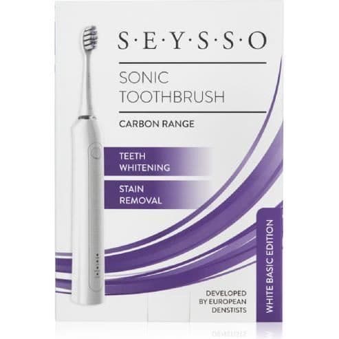 Seysso Sonic Tandborste Carbon Basic SE005Wht Tandborstar Daily Daily