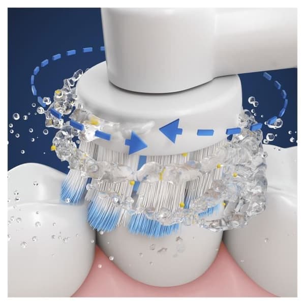 Oral-B Genius X 20100S - Eltandborste - Vit