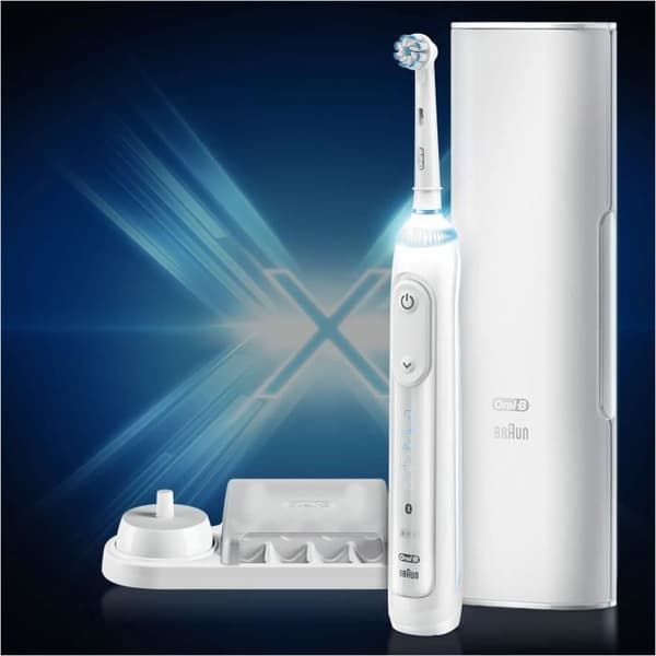 Oral-B Genius X 20100S - Eltandborste - Vit