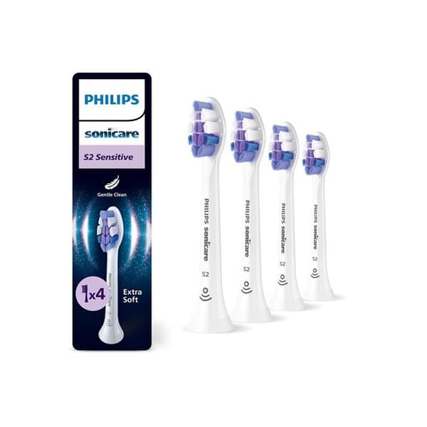 Broschyr Philips Sonicare HX6054/87 Paket med 4 Vit