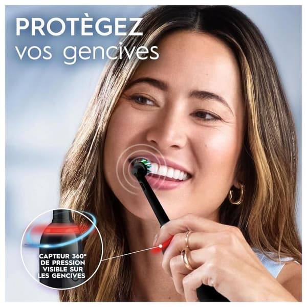 Oral-B Pro 3 3900 sähköhammasharja - 2 kpl pakkaus - 2 mustaa kahvaa - 3 harjaspäätä - Braunin suunnittelema