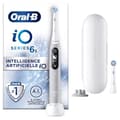 Miniatyrbild 1 av 6: Oral-B iO 6S Grå Bluetooth-ansluten eltandborste, 2 borsthuvuden, 1 resefodral