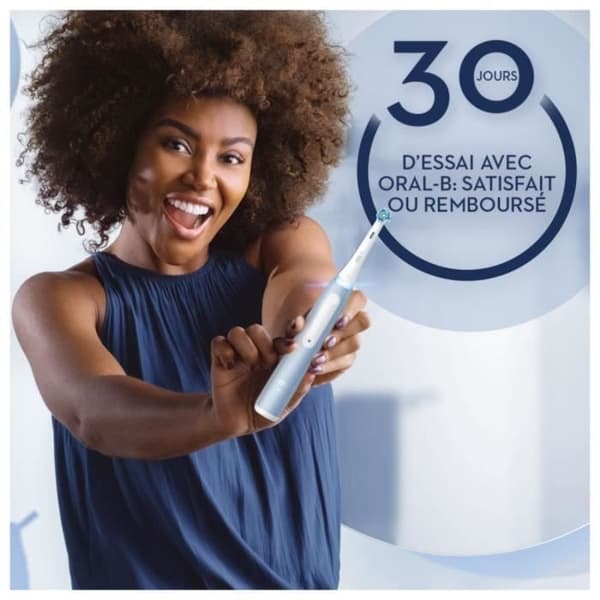 Oral-B iO 3S elektrisk tandbørste blå, 1 børstehoved