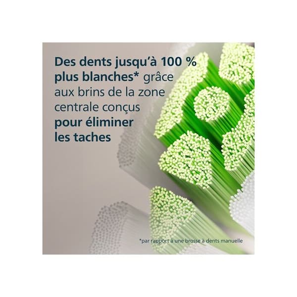 Philips Sonicare HX6062/87 Optimal White Tandborste 2-pack Vit