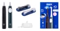 Miniatyrbild 1 av 10: Braun Oral-B iO Series 2 +1 Två eltandborstar Svart, Grön