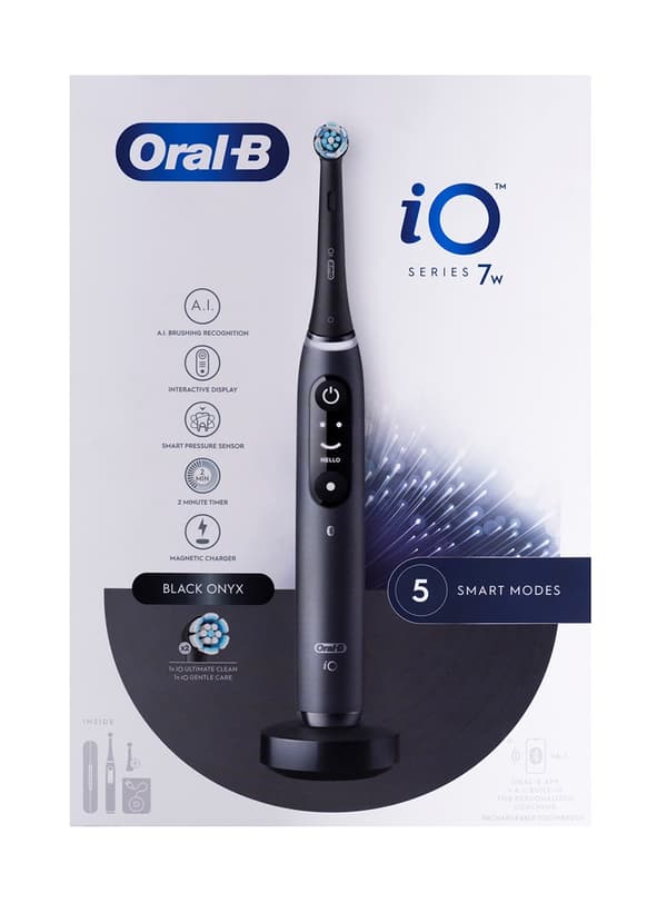 Braun ORAL-B IO 7W Eltandborste Vuxen Svart