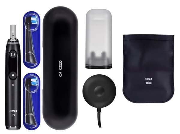 Braun ORAL-B IO 7W Eltandborste Vuxen Svart