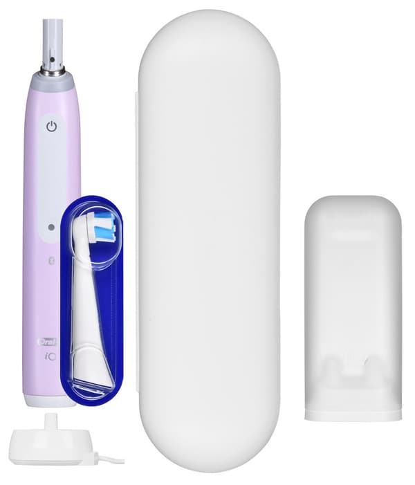 Oral-B Eltandborste iO4 För vuxna Uppladdningsbar Lavendel Antal borsthuvuden ingår 1 Antal tandborstningslägen 4