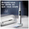 Miniatyrbild 6 av 6: Oral-B iO 10 uppladdningsbar elektrisk tandborste Vit, 1 huvud, 1 laddningsbart resväska, 1 iO Sense-laddare