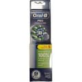 Miniatyrbild 1 av 2: Oral-B Cross Action Tandborsthuvuden, paket med 5 vita reservhuvuden, vinklade borststrån som anpassar sig till