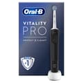 Miniatyrbild 6 av 6: Elektrisk tandborste - ORAL-B - Vitality Pro - 3 borstlägen - Inbyggd timer - Uppladdningsbar