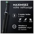 Miniatyrbild 2 av 6: Elektrisk tandborste - ORAL-B - Vitality Pro - 3 borstlägen - Inbyggd timer - Uppladdningsbar