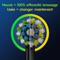 Miniatyrbild 2 av 6: ORAL-B borsthuvud - Cross Action - för eltandborste - 4 st