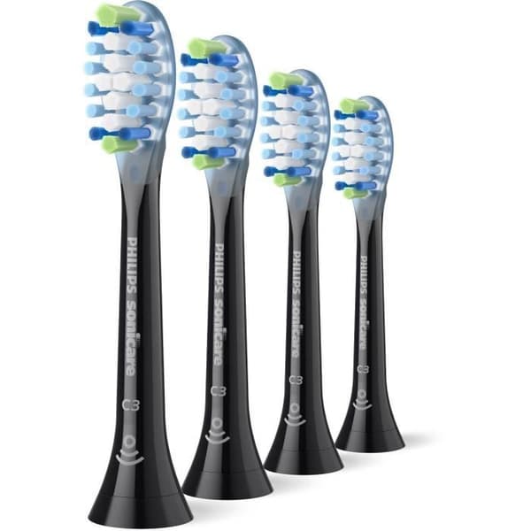 Paket med 4 borsthuvuden - PHILIPS - HX9044/88 - C3 svart