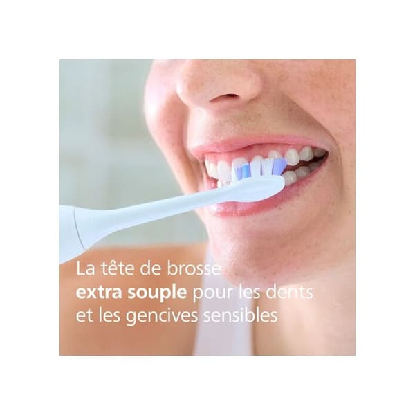 Broschyr Philips Sonicare HX6054/87 Paket med 4 Vit