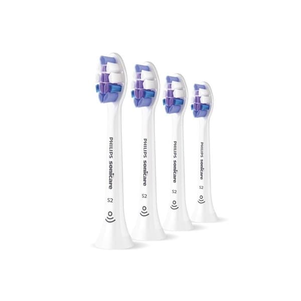Broschyr Philips Sonicare HX6054/87 Paket med 4 Vit