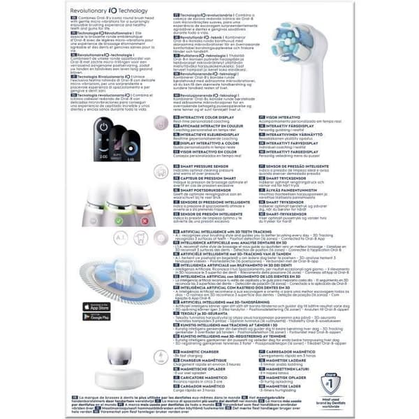 Hammasharjat - ORAL-B - iO9s-sarja - Ruusukvartsi (+1 täyttöpakkaus) - Sähköhammasharjat
