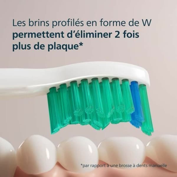 Tandborsthuvud Philips Vit