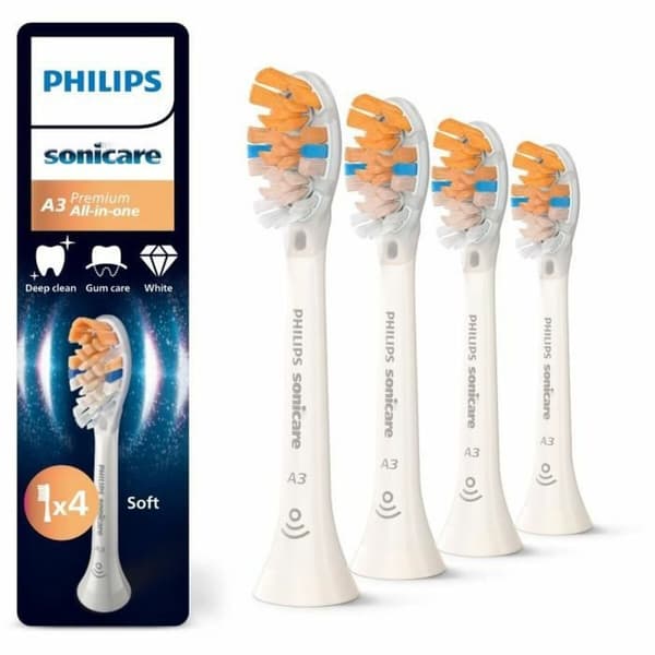 Vaihtopää Philips Valkoinen 4 osaa