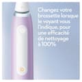 Miniatyrbild 4 av 6: Oral-B iO 4N - Med resefodral - Lavendel - Ansluten eltandborste
