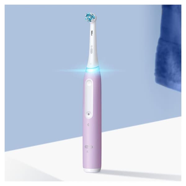 Oral-B iO 4N - Med resefodral - Lavendel - Ansluten eltandborste