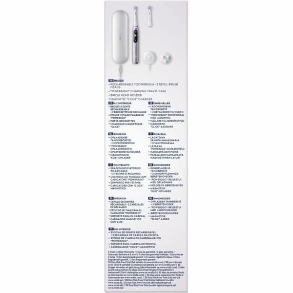 Elektrisk tandbørste Oral-B Serie iO9s (2 Dele) (2 enheder)