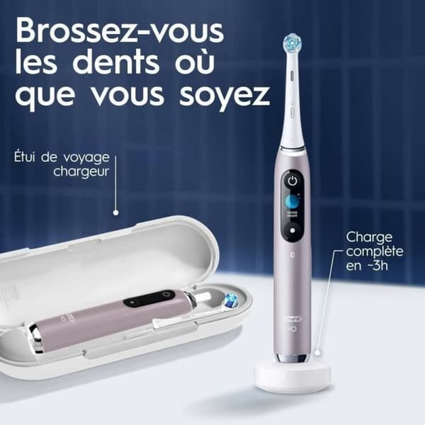 Elektrisk tandbørste Oral-B Serie iO9s (2 Dele) (2 enheder)
