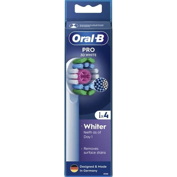 Oral-B Pro 3D White, 4 st.