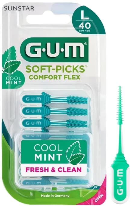 Sunstar interdentalborstar SOFT-PICKS L 40 st