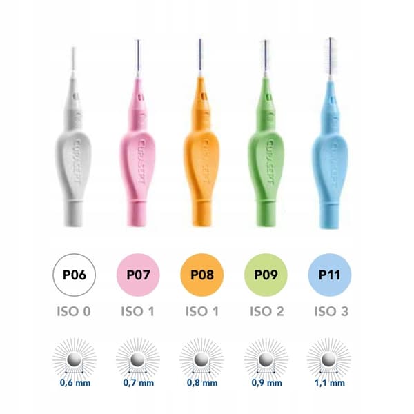 CURASEPT PROXI P08 interdentalborstar 6 st.