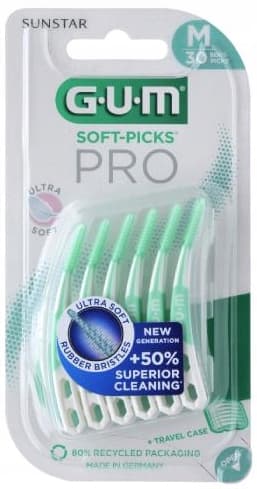 Sunstar GUM SOFT-PICKS PRO interdentalborstar Medium 690 30 stycken