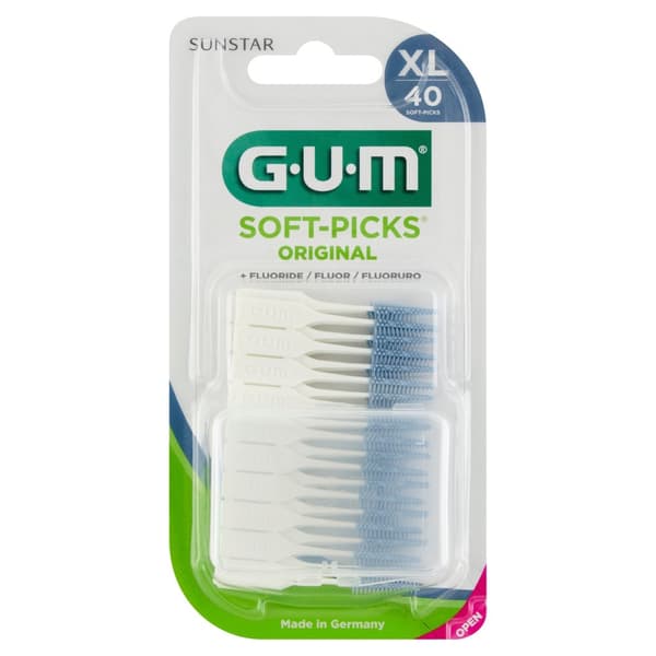Sunstar Soft-Picks Extra stora interdentalborstar 40 stycken