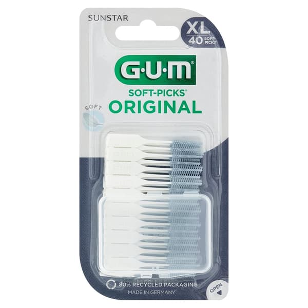 Sunstar Soft-Picks Extra stora interdentalborstar 40 stycken