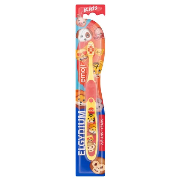 ELGYDIUM EMOJI KIDS tandborste 1 st.