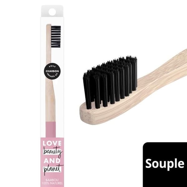 LOVE BEAUTY AND PLANET mjuk bambu tandborste - x 1