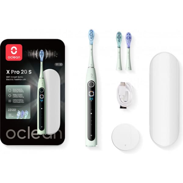 Oclean X Pro 20 S sähköhammasharja, vihreä