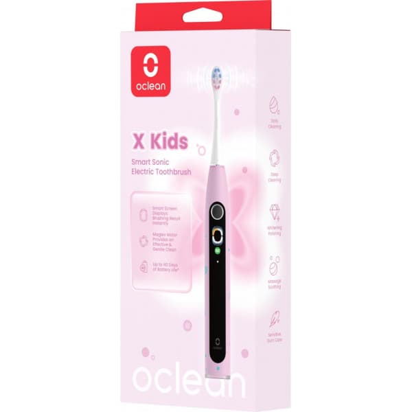 Oclean X Kids sähköhammasharja, pinkki