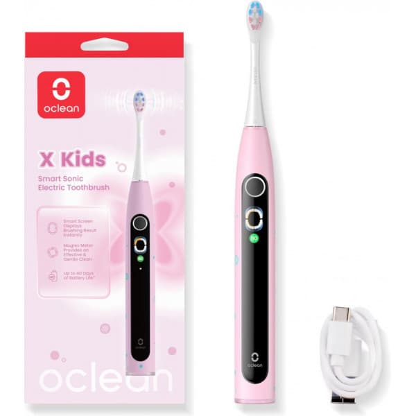 Oclean X Kids sähköhammasharja, pinkki