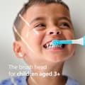 Pikkukuva 7 / 11: Philips Sonicare For Kids vaihtoharjat 3+-vuotiaille lapsille, 2 kpl, HX6032/90