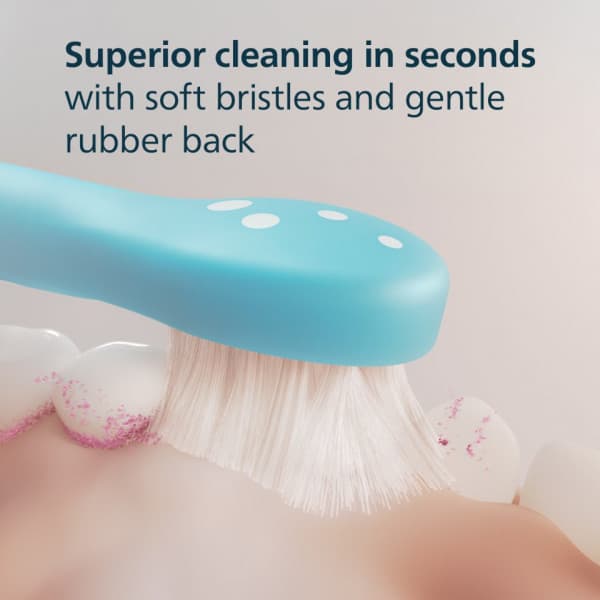 Philips Sonicare For Kids vaihtoharjat 3+-vuotiaille lapsille, 2 kpl, HX6032/90