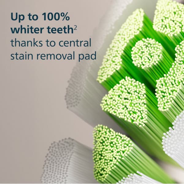Philips Sonicare W2 Optimal White utbytesborstar, 4 st, HX6064/87