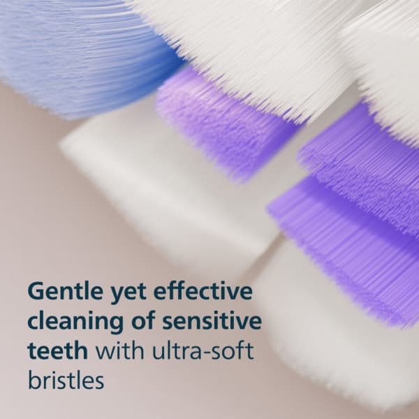 Philips Sonicare S2 Sensitive ersättningsborstar, 4 st, HX6054/87