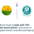 Miniatyrbild 10 av 11: Philips Sonicare S2 Sensitive ersättningsborstar, 4 st, HX6054/87