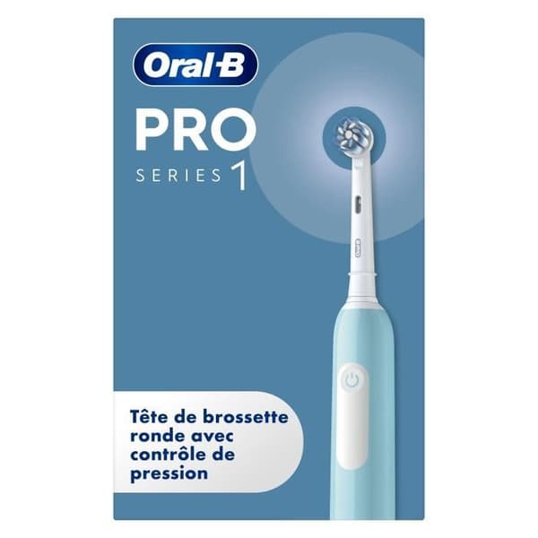 Eltandborste - ORAL-B Pro 1 - Sensitive Clean - Blå