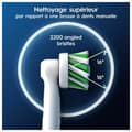Miniatyrbild 3 av 4: Tandborsthuvud Oral-B Pro Cross action 3 Delar