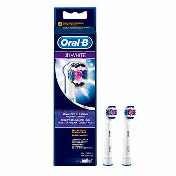 Tandborsthuvud Braun EB18RB-2 Vit
