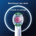 Miniatyrbillede 5 af 6: Tandbørstehoved Oral-B 80731295 Hvid