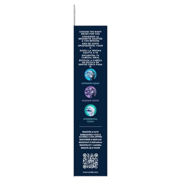 Broschyrer - ORAL-B - iO efterfyllningar Gentle Care - Paket med 8 - Svart
